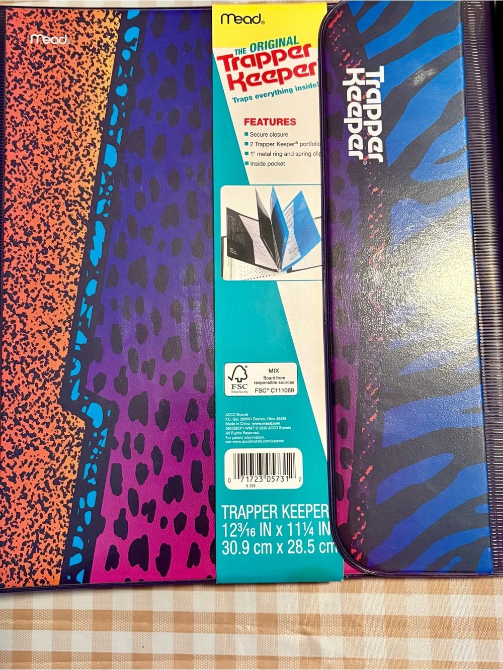 Trapper Keeper by Mead. All 3 new! Retro Prints of the 80s/90s Back to School